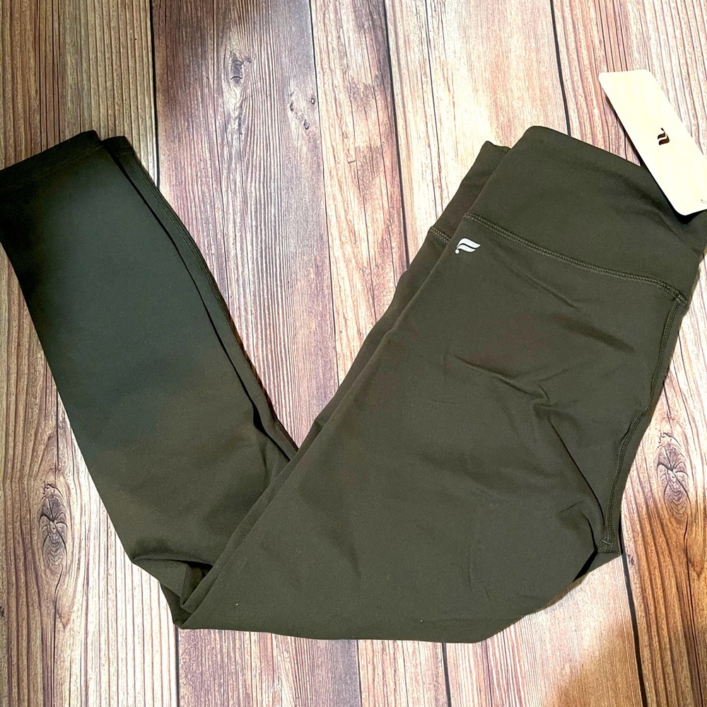 Olive green Fabletics leggings